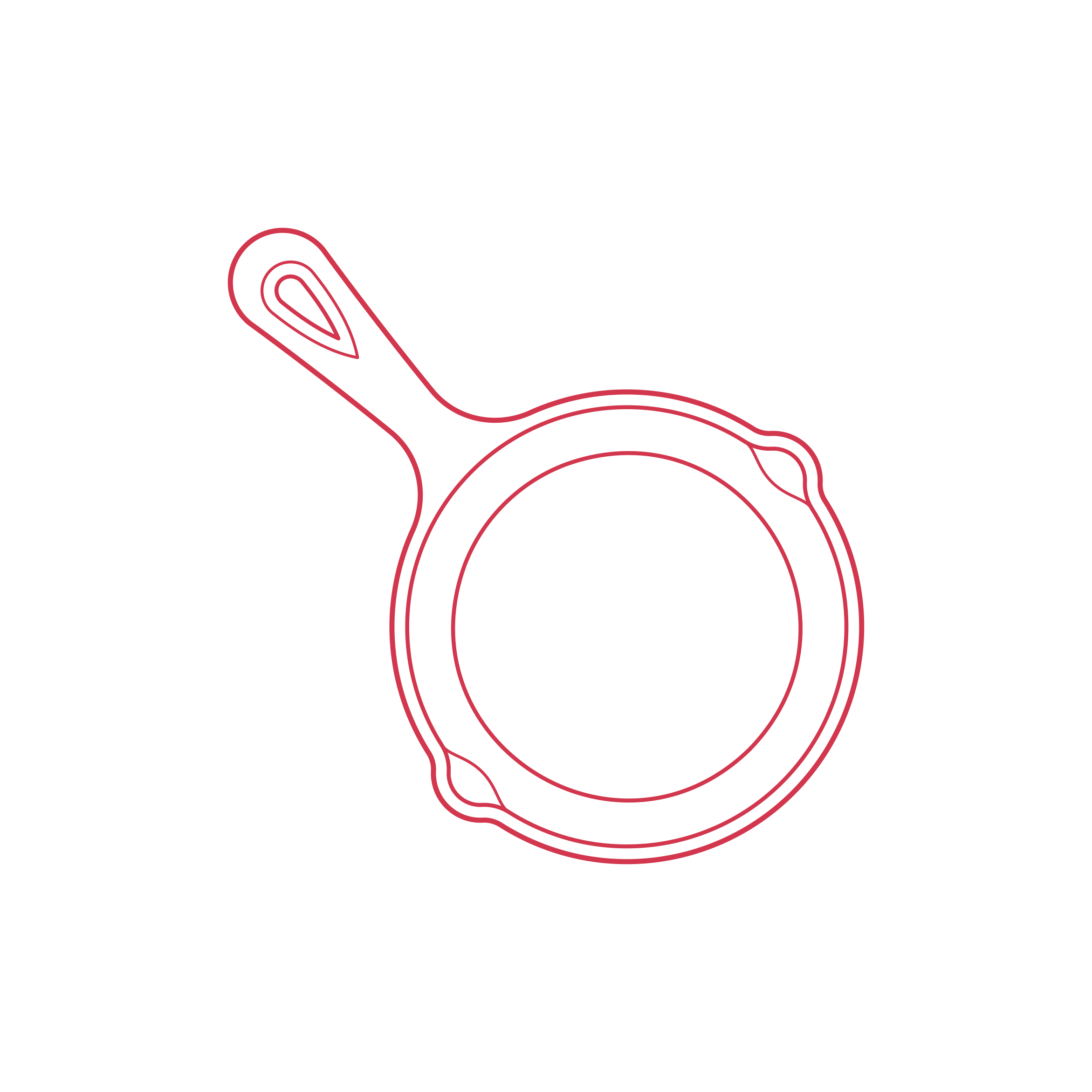 Objects Cooking Pans Mini Cast Iron Skillet 3 Inch Outline Drawing Svg Vector Free Vectors